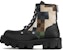 (Women) Louis Vuitton Leather Round Toe Lace-Up Chunky Sole Short Boot 'Black Martin' 1ACNF0