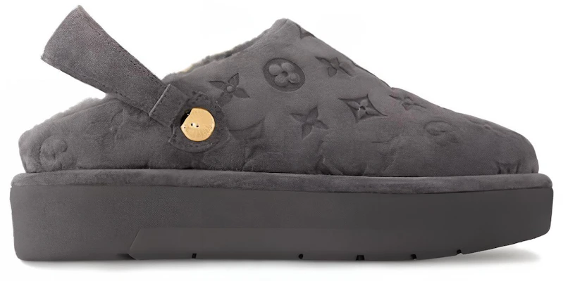 (W) Louis Vuitton Sepatu Kulit Slip-On Platform 'Abu-Abu' 1ACHX7 Order (W) Louis Vuitton Sepatu Kulit Slip-On Platform 'Abu-Abu' 1ACHX7