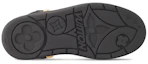 Shop (W) Louis Vuitton Sepatu Kulit Slip-On Platform 'Abu-Abu' 1ACHX7