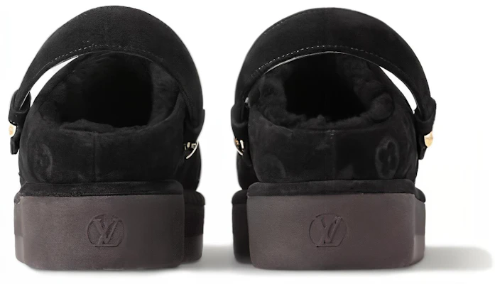 (W) Louis Vuitton Kulit Slip-On Platform Hitam untuk Pria/Wanita 1ACHVV Shop (W) Louis Vuitton Kulit Slip-On Platform Hitam untuk Pria/Wanita 1ACHVV