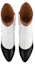 Shop (W) Bottes Courtes Louis Vuitton Noires en Cuir à Enfiler avec Bout Rond 1AC99X