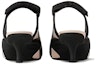 Purchase (Women) Louis Vuitton Leather Round Toe Slip-On Stiletto 'Black Beige' 5.5cm 1ACGTP