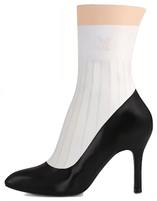(Women) Louis Vuitton Leather Round Toe Zip-Up Ankle Boot 'Black' 1AC6LA Buy (Women) Louis Vuitton Leather Round Toe Zip-Up Ankle Boot 'Black' 1AC6LA
