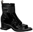 Order (Women) Louis Vuitton Leather Round Toe Zip Ankle Boot 'Black' 1ABHA1