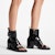 (Women) Louis Vuitton Leather Round Toe Zip Ankle Boot 'Black' 1ABHA1