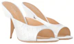 Lookbook (W) Louis Vuitton Sandales en Cuir ''Confort Mode'' Blanche 1ACJ51
