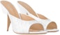 (W) Louis Vuitton Selipar Kulit 'Comfort Fashion' Putih 1ACJ51