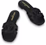 Purchase (W) Louis Vuitton Sandal Kulit 'Fashion Flat Hitam' 1ABP09