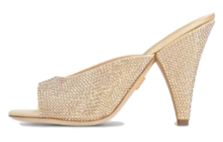 (Women) Louis Vuitton Leather Slide 'Gold Monochrome' 1ACJ3S