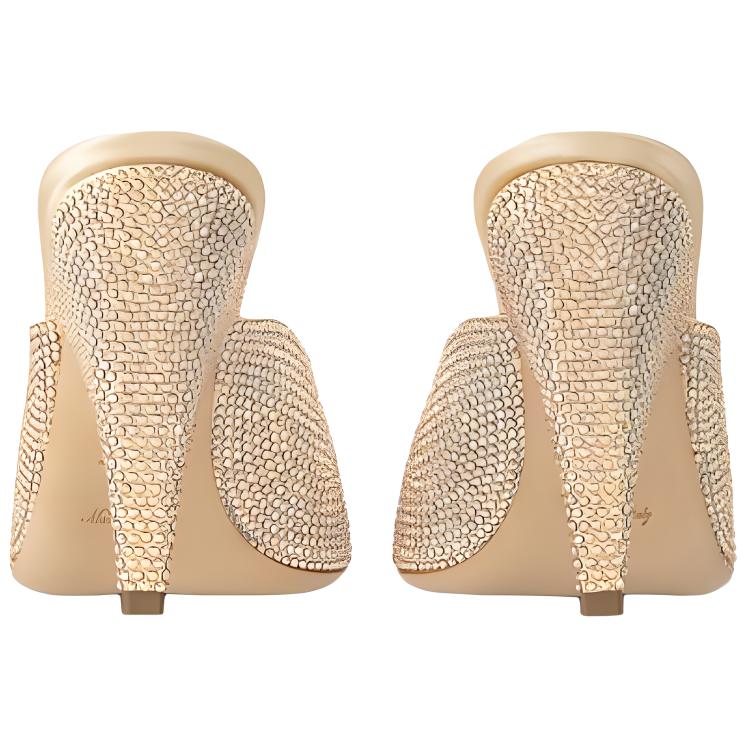 Purchase (W) Louis Vuitton Sandales en Cuir ''Monochrome Or'' 1ACJ3S
