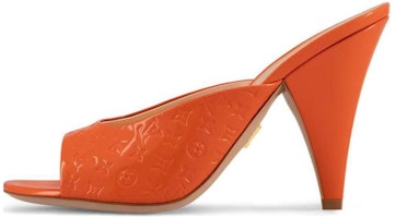 (Women) Louis Vuitton Leather Slide 'Orange Fashion' 1ACJ6A (Women) Louis Vuitton Leather Slide 'Orange Fashion' 1ACJ6A