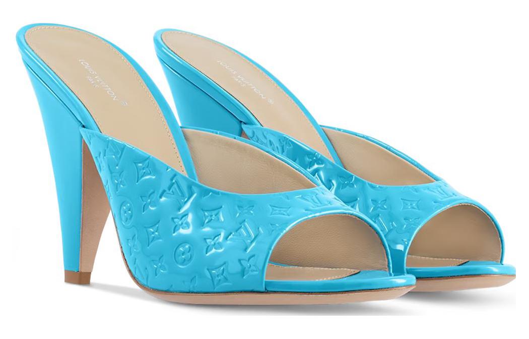 (W) LV Leather Slide 'Stylish Essential Blue' 圖 3