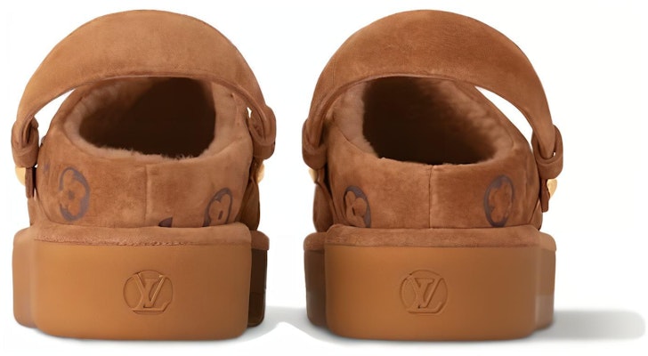 (Women) Louis Vuitton Leather Slip-On Platform 'Brown' 1ACHWB Shop (Women) Louis Vuitton Leather Slip-On Platform 'Brown' 1ACHWB