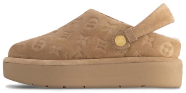 (W) ルイ・ヴィトン レザー 厚底スリッポン (ライトブラウン) 1ACHWR Buy (W) ルイ・ヴィトン レザー 厚底スリッポン (ライトブラウン) 1ACHWR