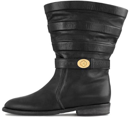 (Women) Louis Vuitton Leather Strap Short Boot 'Black' 1ACKS0 Buy (Women) Louis Vuitton Leather Strap Short Boot 'Black' 1ACKS0