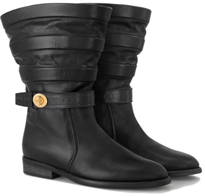 (Women) Louis Vuitton Leather Strap Short Boot 'Black' 1ACKS0 Lookbook (Women) Louis Vuitton Leather Strap Short Boot 'Black' 1ACKS0
