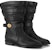 (W) Louis Vuitton But Hitam Bertali Kulit Pendek 1ACKS0