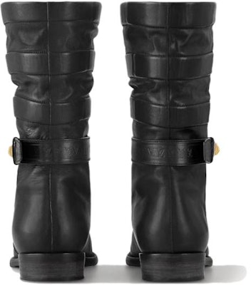 (Women) Louis Vuitton Leather Strap Short Boot 'Black' 1ACKS0 Shop (Women) Louis Vuitton Leather Strap Short Boot 'Black' 1ACKS0