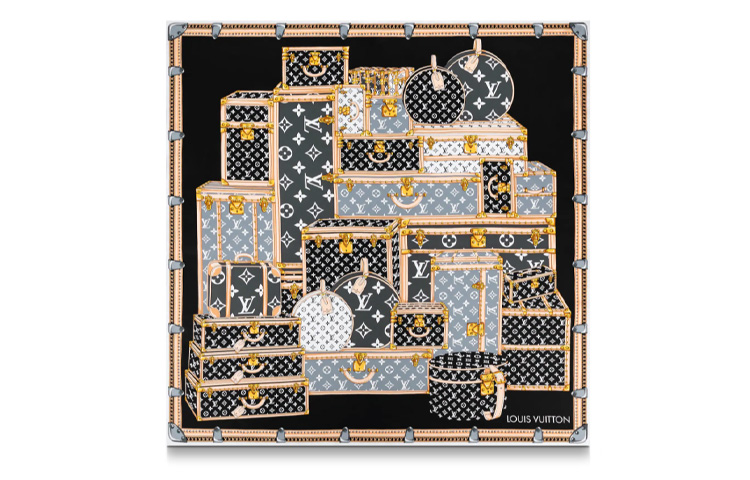 (Women) Louis Vuitton Let's Go Scarf Fashion Accessory M76459 圖 2