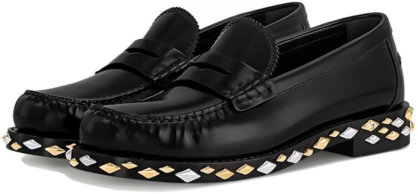 (W) Loafer Louis Vuitton 'Black Calfskin' Hitam Kulit Anak Sapi 1ACJCU Lookbook (W) Loafer Louis Vuitton 'Black Calfskin' Hitam Kulit Anak Sapi 1ACJCU
