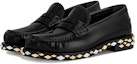 Lookbook (W) Loafer Louis Vuitton 'Black Calfskin' Hitam Kulit Anak Sapi 1ACJCU