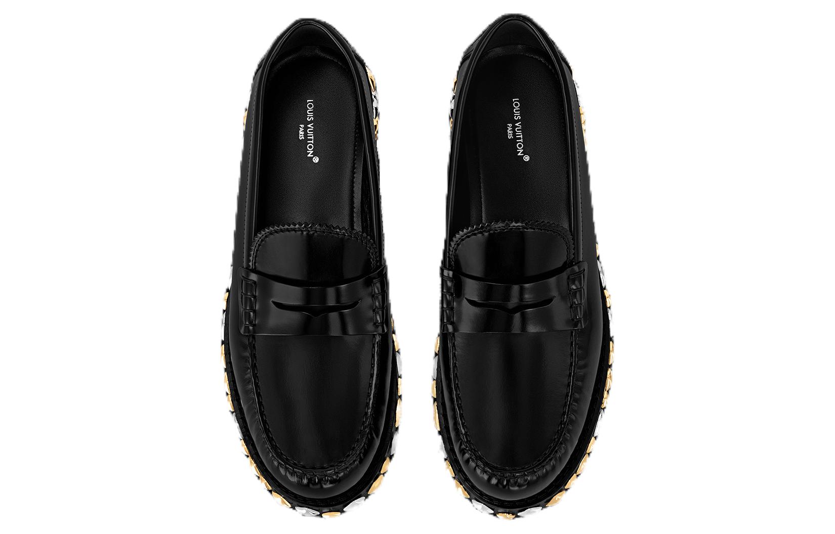 (W) LV Loafer 'Black Calfskin' 圖 5
