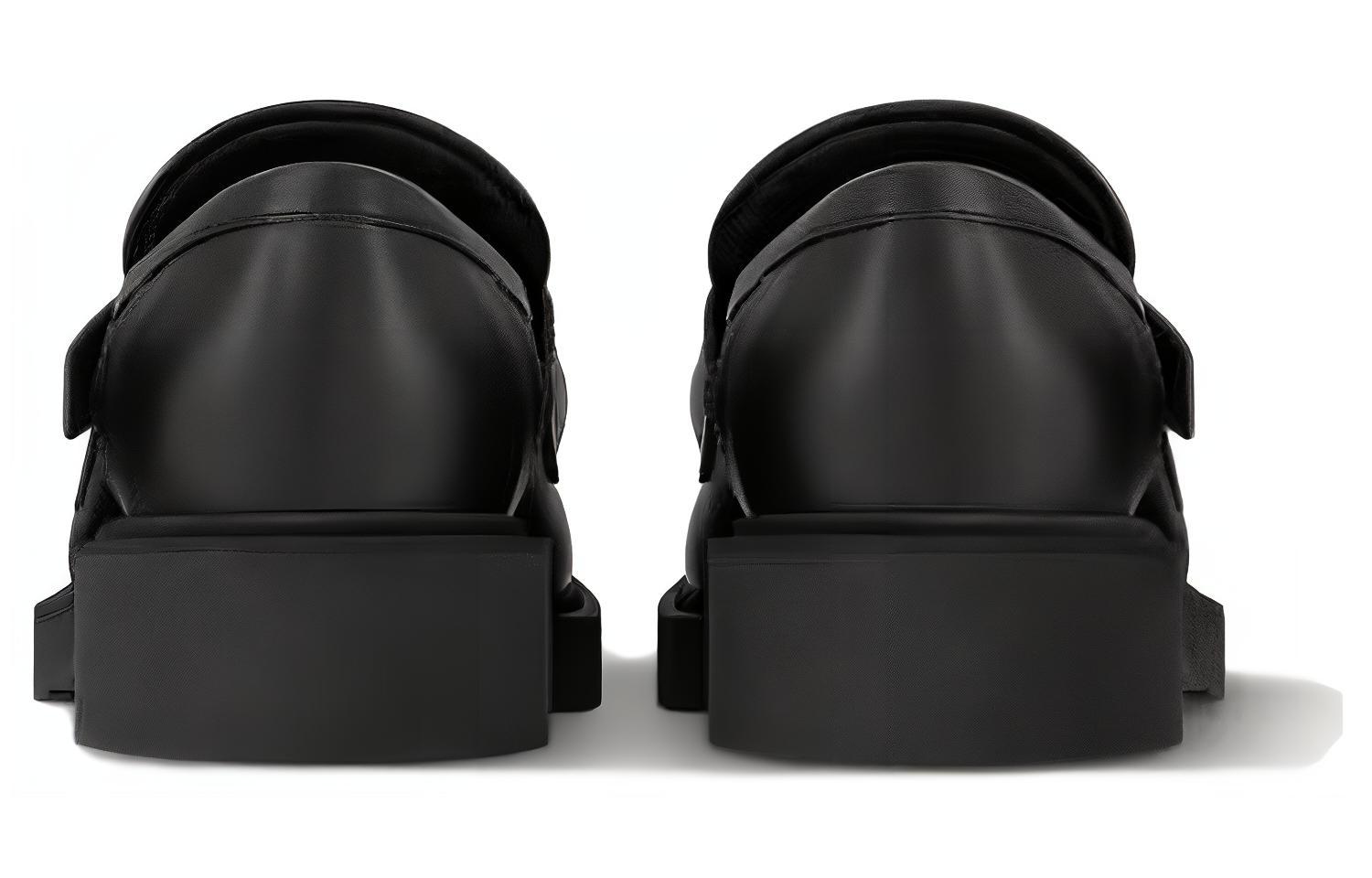 Purchase (W) Mocassin Louis Vuitton ''Peau de Mouton Noire'' 1ACIDS
