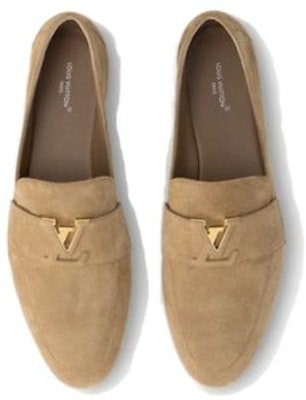 (W) Louis Vuitton Loafer 'Beludru Coklat' 1AC72R Shop (W) Louis Vuitton Loafer 'Beludru Coklat' 1AC72R