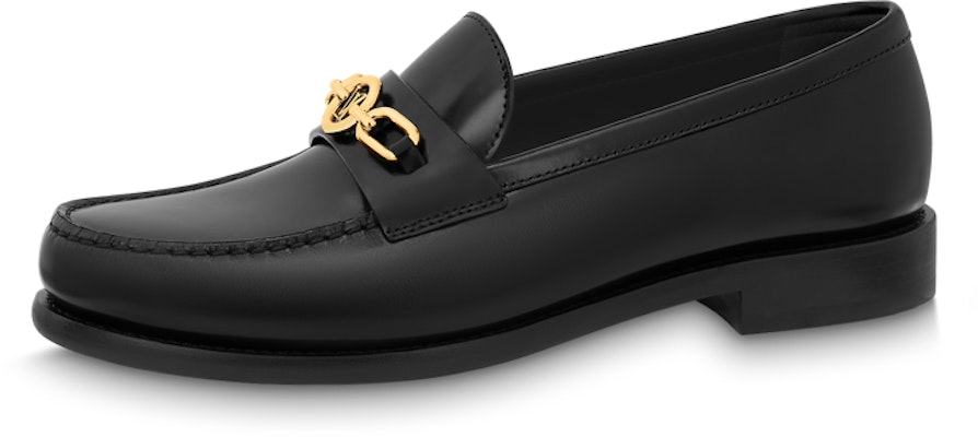 (W) Sepatu Loafer Datar Louis Vuitton Catur 'Hitam' 1ABIBA Buy (W) Sepatu Loafer Datar Louis Vuitton Catur 'Hitam' 1ABIBA