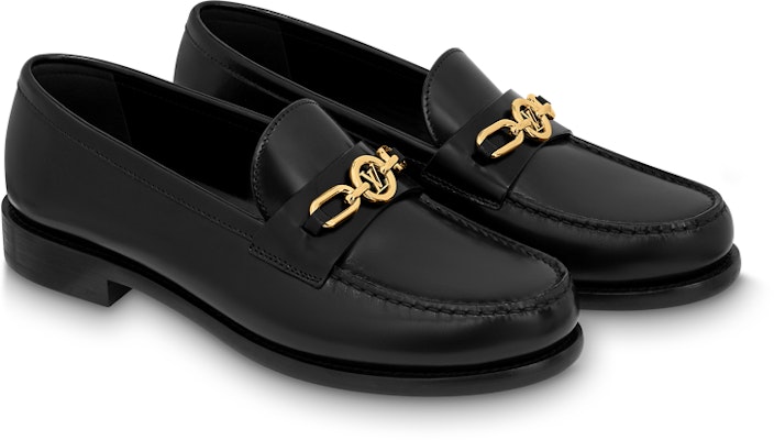 (W) Sepatu Loafer Datar Louis Vuitton Catur 'Hitam' 1ABIBA Order (W) Sepatu Loafer Datar Louis Vuitton Catur 'Hitam' 1ABIBA