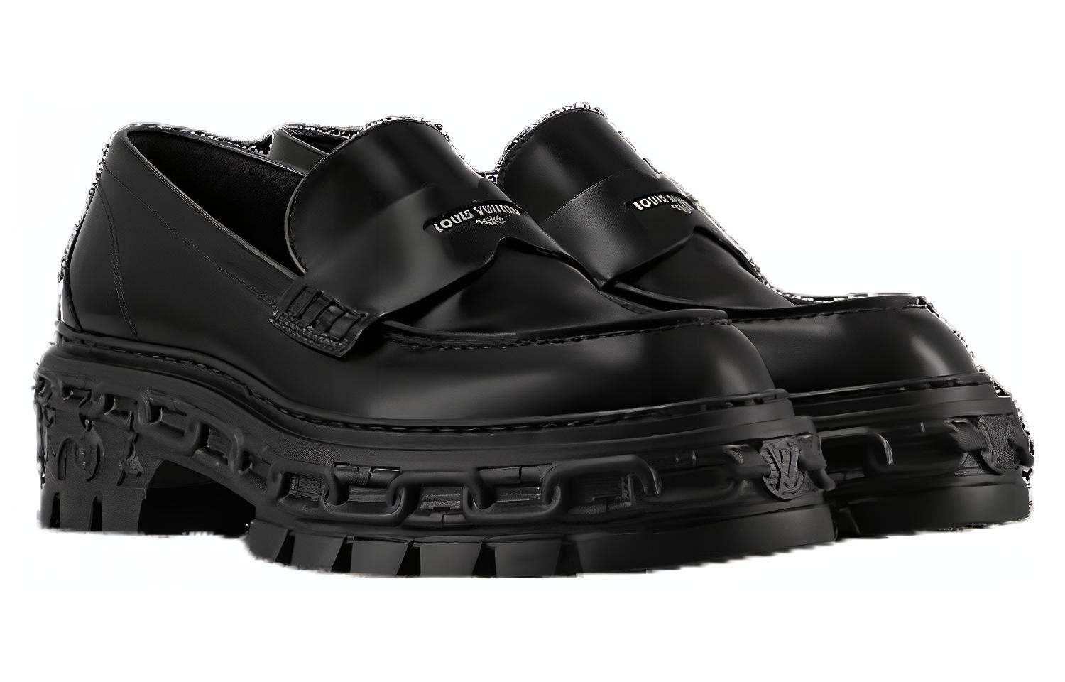 Lookbook (W) Mocassins Louis Vuitton ''Mode Confortable Noir'' 1AC9I7