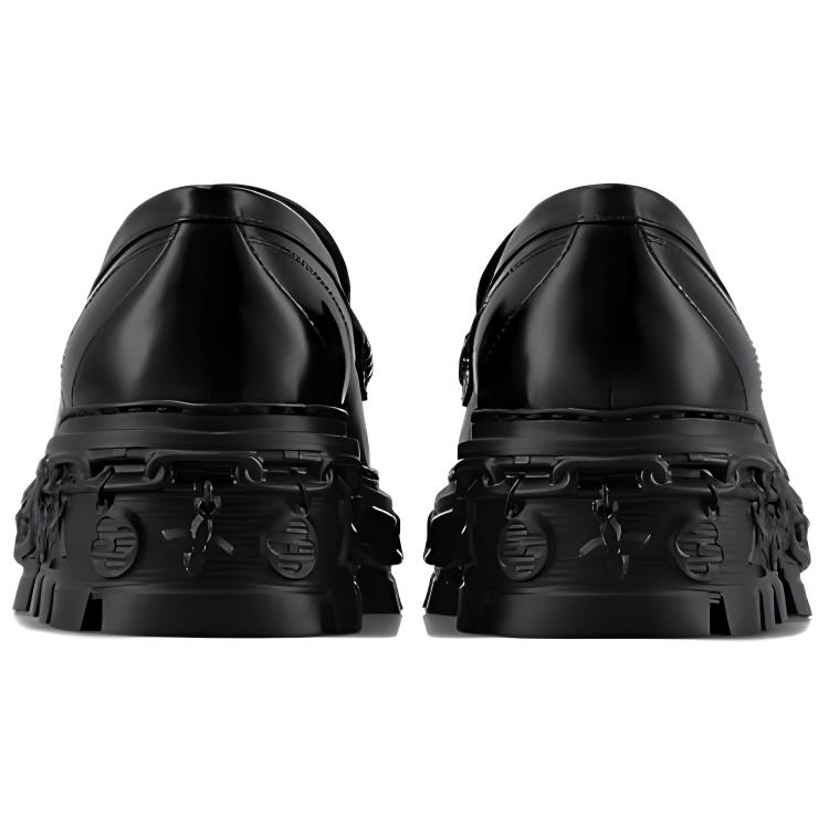 Purchase (W) Mocassins Louis Vuitton ''Mode Confortable Noir'' 1AC9I7