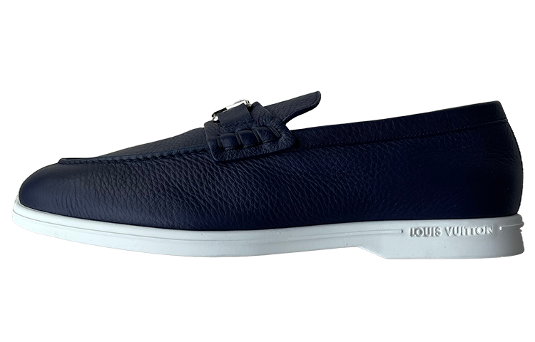 (Women) Louis Vuitton Loafer 'Deep Blue Elegance' 1A8ZU4