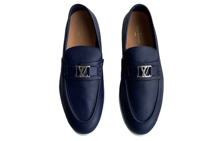 Shop (W) Mocassins Louis Vuitton ''Élégance Bleu Profond'' 1A8ZU4