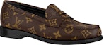 Order (Women) Louis Vuitton Monogram Leather Logo Loafers 'Brown' 1A8VKZ