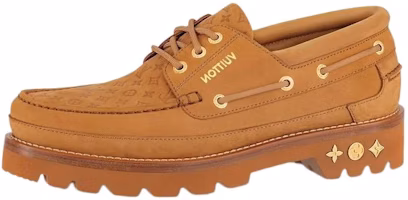 (Women) Louis Vuitton LV Ranger Boat Shoes 'Brown' 1ABJZS (Women) Louis Vuitton LV Ranger Boat Shoes 'Brown' 1ABJZS
