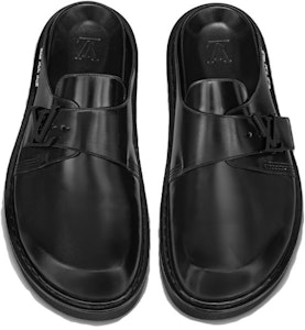 (W) Louis Vuitton Mocasin Mule 'Negro' 1AAR2F Lookbook (W) Louis Vuitton Mocasin Mule 'Negro' 1AAR2F