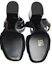 Details for (W) Louis Vuitton Lock It ''Schwarze Kalbsleder Chunky Heel Sandale'' 1A8FWP