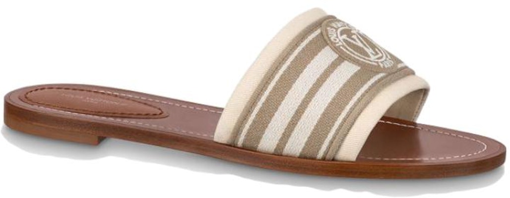 (Women) Louis Vuitton Lock It 'Brown Canvas Slide' 1AADJP Order (Women) Louis Vuitton Lock It 'Brown Canvas Slide' 1AADJP