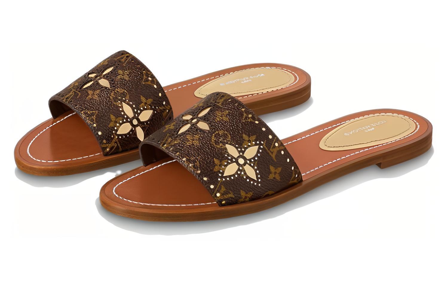 Lookbook (W) ルイ・ヴィトン ロックイット ブラウン・ファッションスライド 1A9RC0