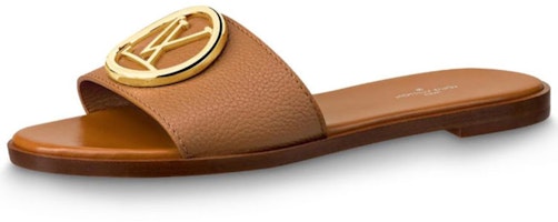 (Women) Louis Vuitton Lock It Slides 'Brown' 1A57G8 (Women) Louis Vuitton Lock It Slides 'Brown' 1A57G8