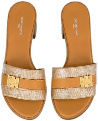 (W) Louis Vuitton Lock It ''Braune Leder Peep-Toe Sandale Mode'' 1ABVDV Purchase (W) Louis Vuitton Lock It ''Braune Leder Peep-Toe Sandale Mode'' 1ABVDV