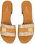 Purchase (W) Louis Vuitton Lock It 'Sandal Kulit Coklat Peep-Toe Fesyen' 1ABVDV