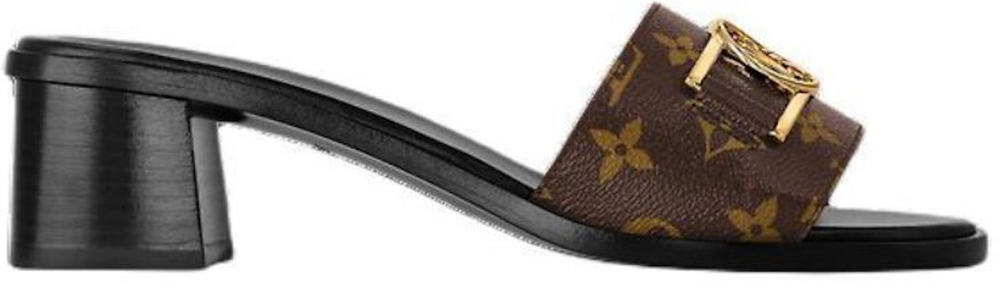 (W) Louis Vuitton Lock It 'Sandal Selop Kulit Cokelat' 1A660F Order (W) Louis Vuitton Lock It 'Sandal Selop Kulit Cokelat' 1A660F