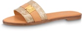 Buy (Women) Louis Vuitton Lock It 'Calf Leather Flat Mules Brown' 1ABV0K