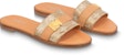 (Women) Louis Vuitton Lock It 'Calf Leather Flat Mules Brown' 1ABV0K