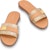 (Women) Louis Vuitton Lock It 'Calf Leather Flat Mules Brown' 1ABV0K