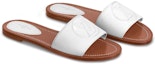 Lookbook (W) Louis Vuitton Lock It 'Selipar Kulit Anak Lembu Putih' 1A873N
