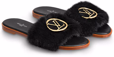 Shop (W) Louis Vuitton Lock It ''Mink Schwarz'' Sandalen 1A5J1J