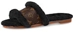 Buy (W) Louis Vuitton Lock It 'Kanvas Monogram dengan Bulu Mink Coklat' 1A8765